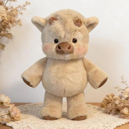 Running Cow Stuffed Animal